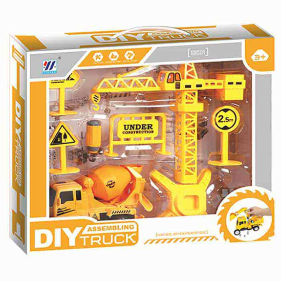 Diy assembly and disassembly mixer set